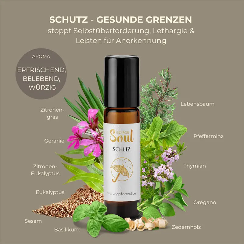 SCHUTZ - ätherische Ölmischung für gesunde Grenzen