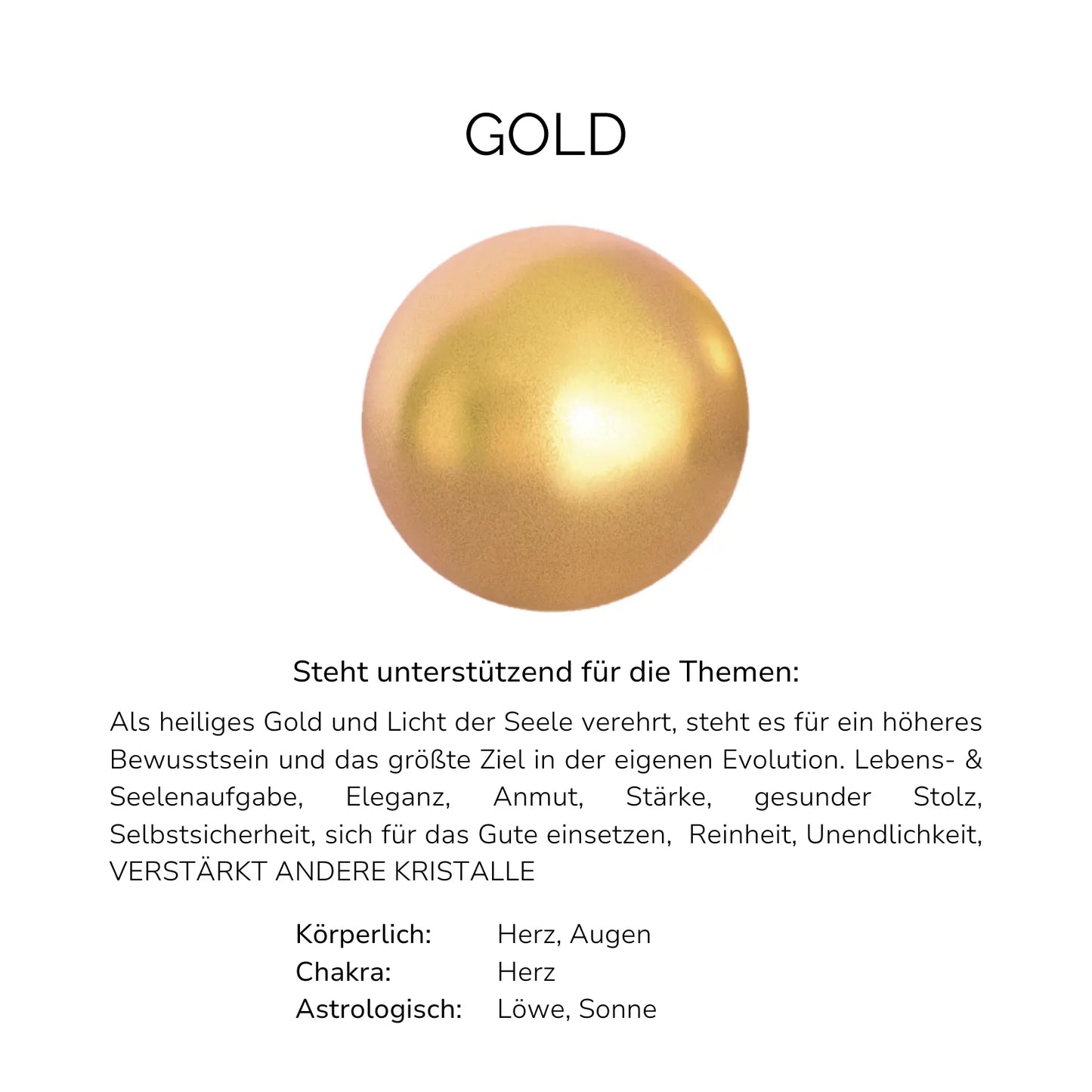 GOLD CRYSTAL RING - Eleganz, Stärke & Ansehen