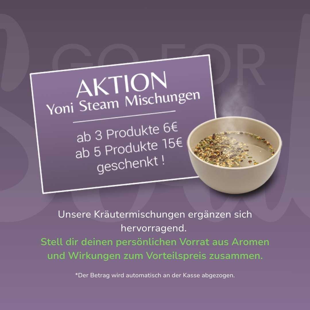 IN LIEBE BLUTEN - Yoni Steam BIO Kräuter Mischung