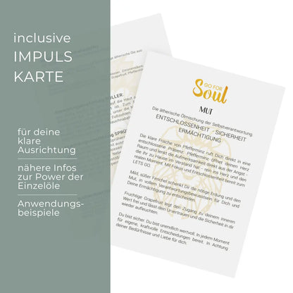 MUT - ätherische Ölmischung der Selbstverantwortung & Entschlossenheit