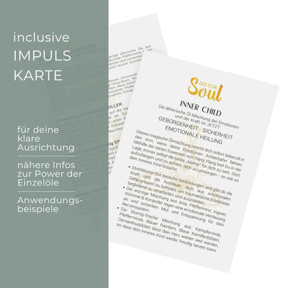 INNER CHILD - die ätherische Ölmischung für emotionale Sicherheit und Geborgenheit