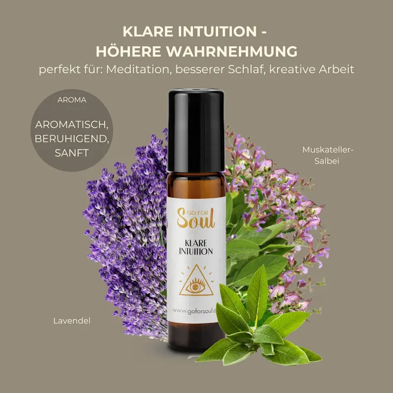 KLARE INTENTION - ätherische Ölmischung um dich mit deiner höheren Wahrnehmung zu verbinden.
