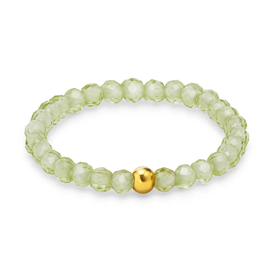 PERIDOT CRYSTAL RING - Stein der Leichtigkeit