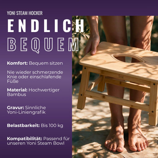 YONI STEAM HOCKER - DIE SINNLICHE
