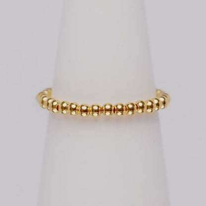 GOLD CRYSTAL RING - Eleganz, Stärke & Ansehen