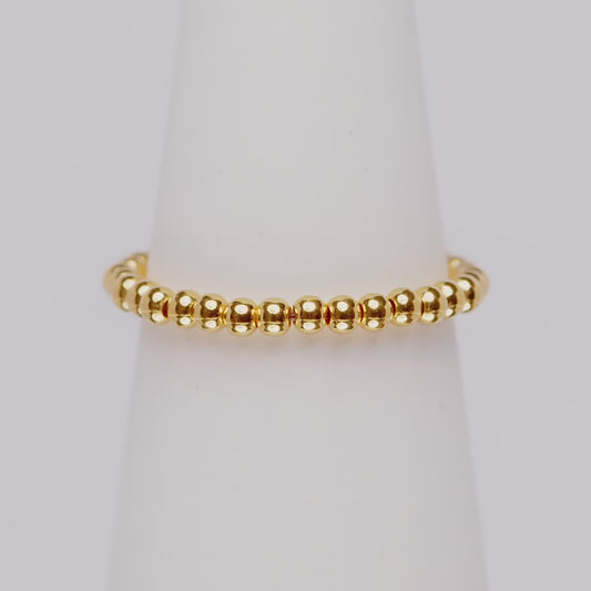 GOLD CRYSTAL RING - Eleganz, Stärke & Ansehen