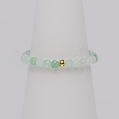 SMARAGD CRYSTAL RING - Stein der Selbstliebe