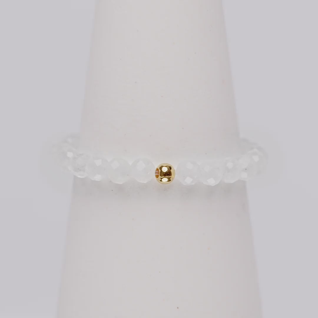 MONDSTEIN CRYSTAL RING - Stein der Weiblichkeit & Hingabe