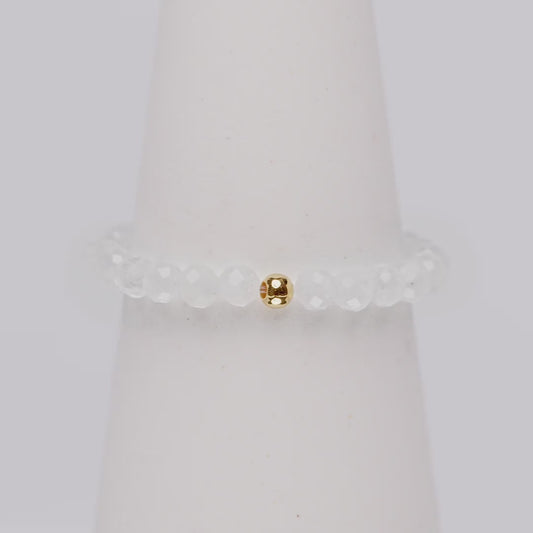 MONDSTEIN CRYSTAL RING - Stein der Weiblichkeit & Hingabe